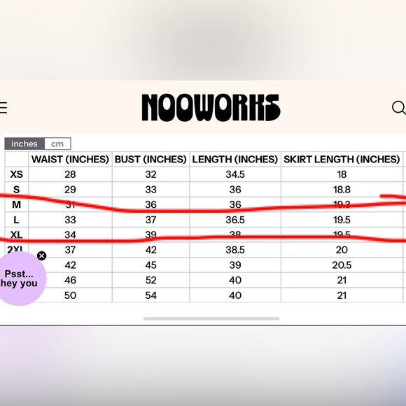 Red Twill Mini Misty Nooworks L - Picture 6 of 6